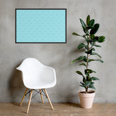 Aqua Vine Scatter — 24
