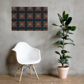 Golden Ikat Star