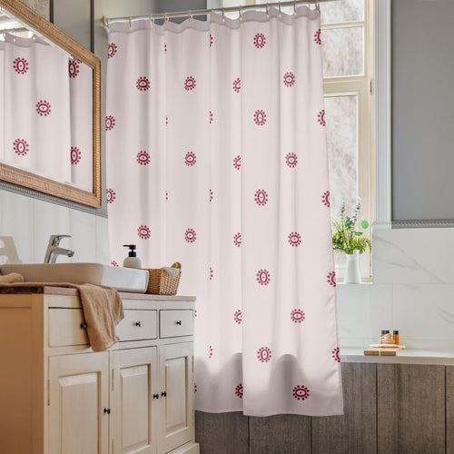 Alison Eye See The Light Shower Curtain mockup 1 pattern preview