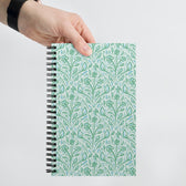 Teal Vine Damask