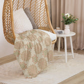 Peach Paisley Tile