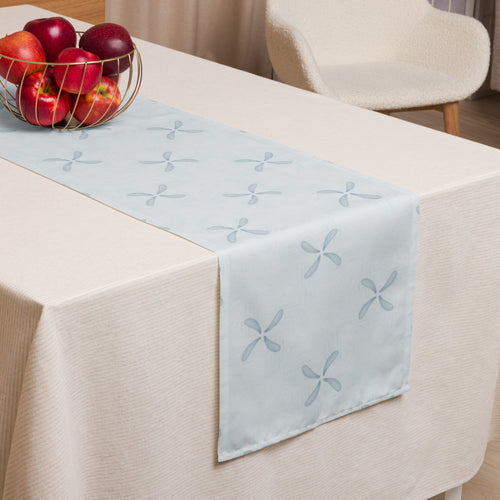Misty Damsel Misty Meadow Table Runner mockup 1 pattern preview