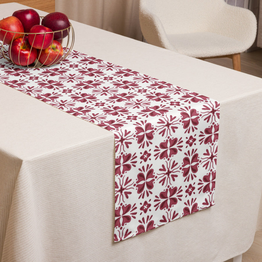 Alison Spice Cabinet Table Runner mockup 1