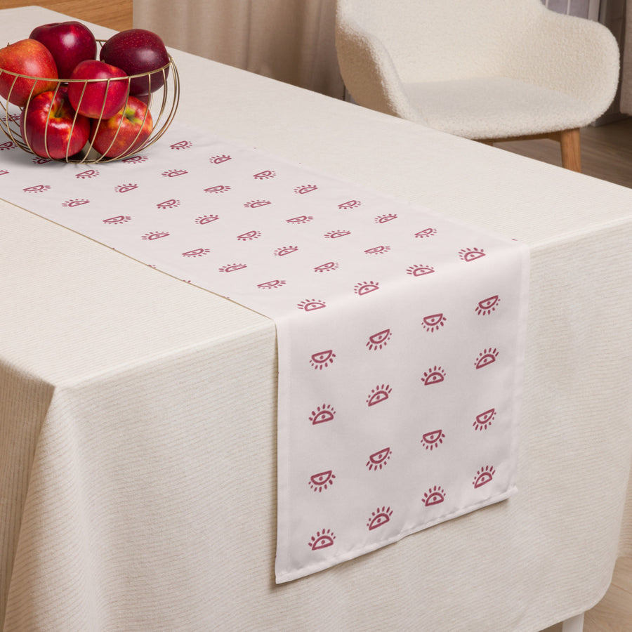 Alison Eyes On It Table Runner mockup 1