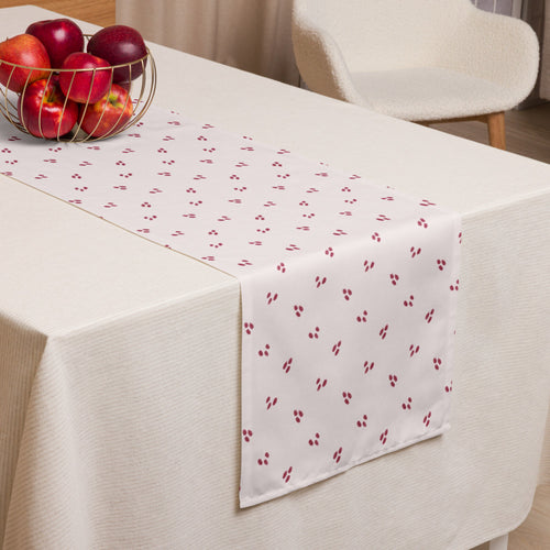 Alison Soft Steps Table Runner mockup 1 pattern preview