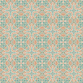 Teal Scroll Tile