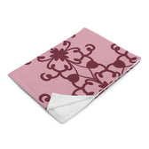 Crimson Scrollwork