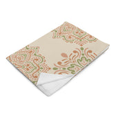 Peach Paisley Tile