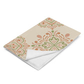 Peach Paisley Tile