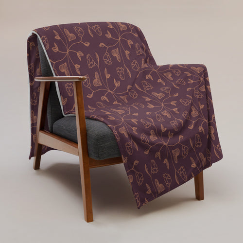 Zinque 2 Fleece Blanket mockup 1 pattern preview