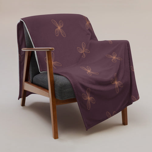 Zinque 3 Fleece Blanket mockup 1 pattern preview