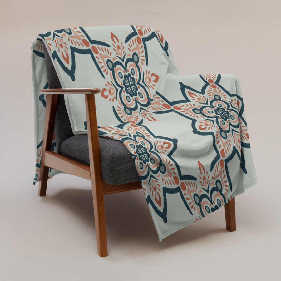 Star Souk Fleece Blanket mockup 1