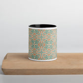 Teal Scroll Tile