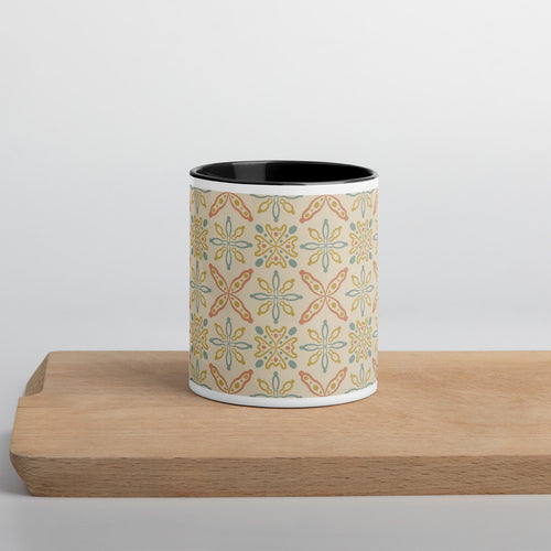 Picnik Clover Color Inside Mug mockup 1 pattern preview