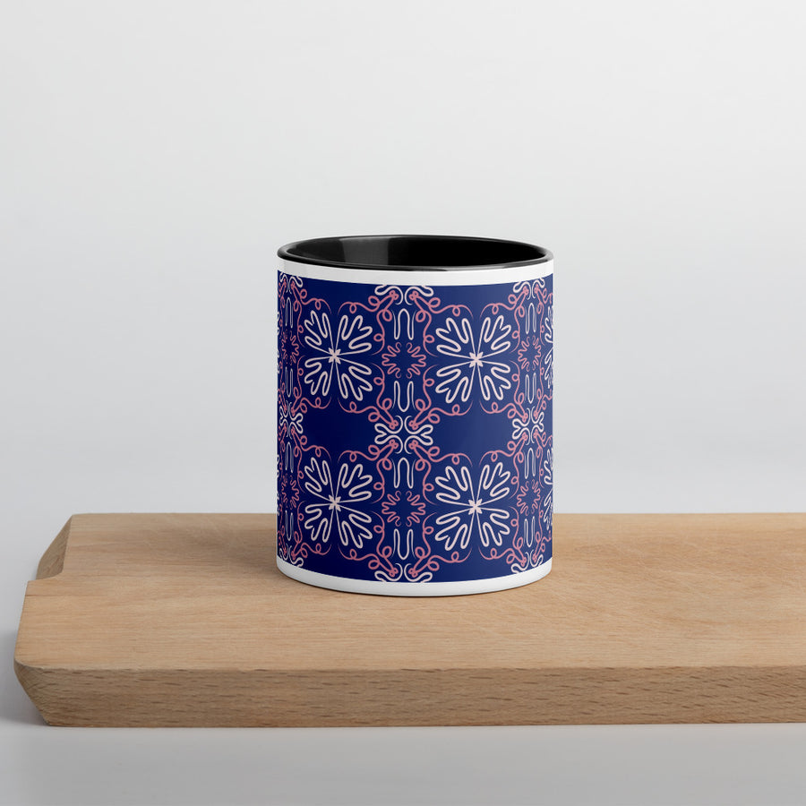 Night Bloom Color Inside Mug mockup 1