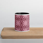 Crimson Scrollwork — 11 oz / Black Inside