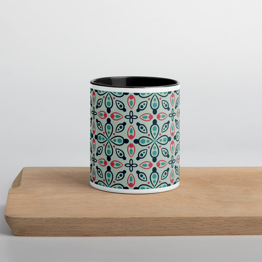 Eye Tile Souk Color Inside Mug mockup 1