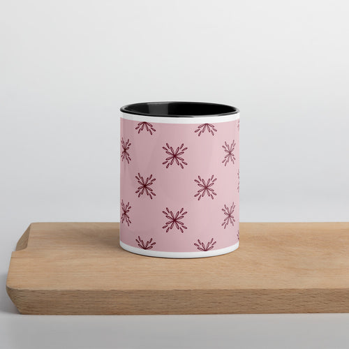 Blossom Tile Color Inside Mug mockup 1 pattern preview