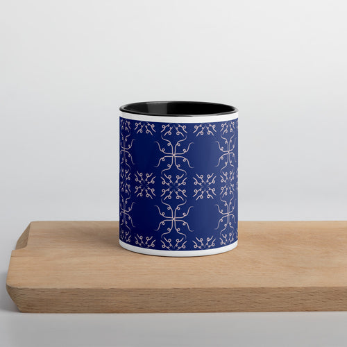 Curl Cross Color Inside Mug mockup 1 pattern preview