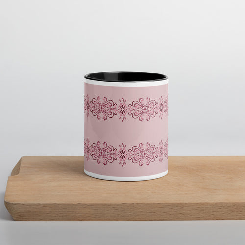 Rose Band Color Inside Mug mockup 1 pattern preview