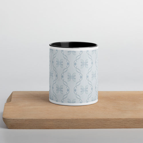 Misty Damsel Reading Room Color Inside Mug mockup 1 pattern preview