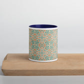 Teal Scroll Tile