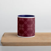 Burgundy Daisy — 11 oz / Navy Inside