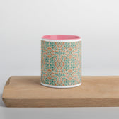 Teal Scroll Tile