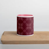 Burgundy Daisy — 11 oz / Pink Inside