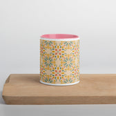 Folk Cross Tile — 11 oz / Pink Inside