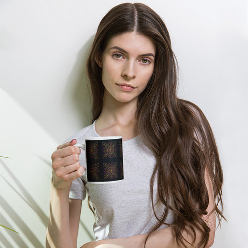 Disco Scrollwork Mug mockup 1 pattern preview
